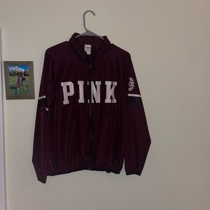 Pink windbreaker